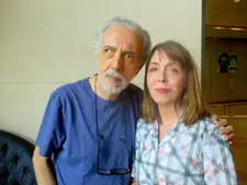 Fernando Trueba with Anne-Katrin Titze: "I fell in love with Clive Revill when I saw Avanti by Billy Wilder..."